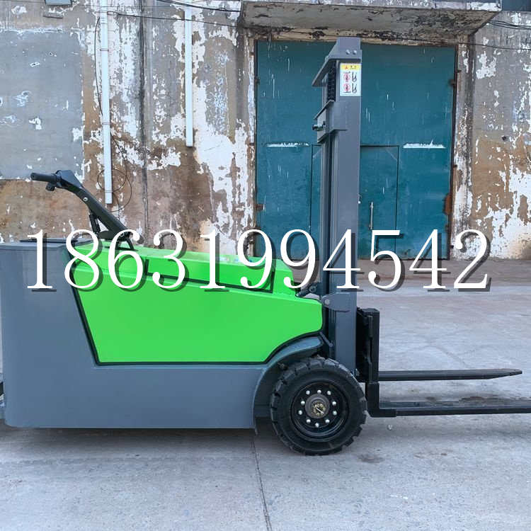 三原县小型电动叉车1吨2吨步行站驾式电瓶堆高充电装卸车液压升降车铲车